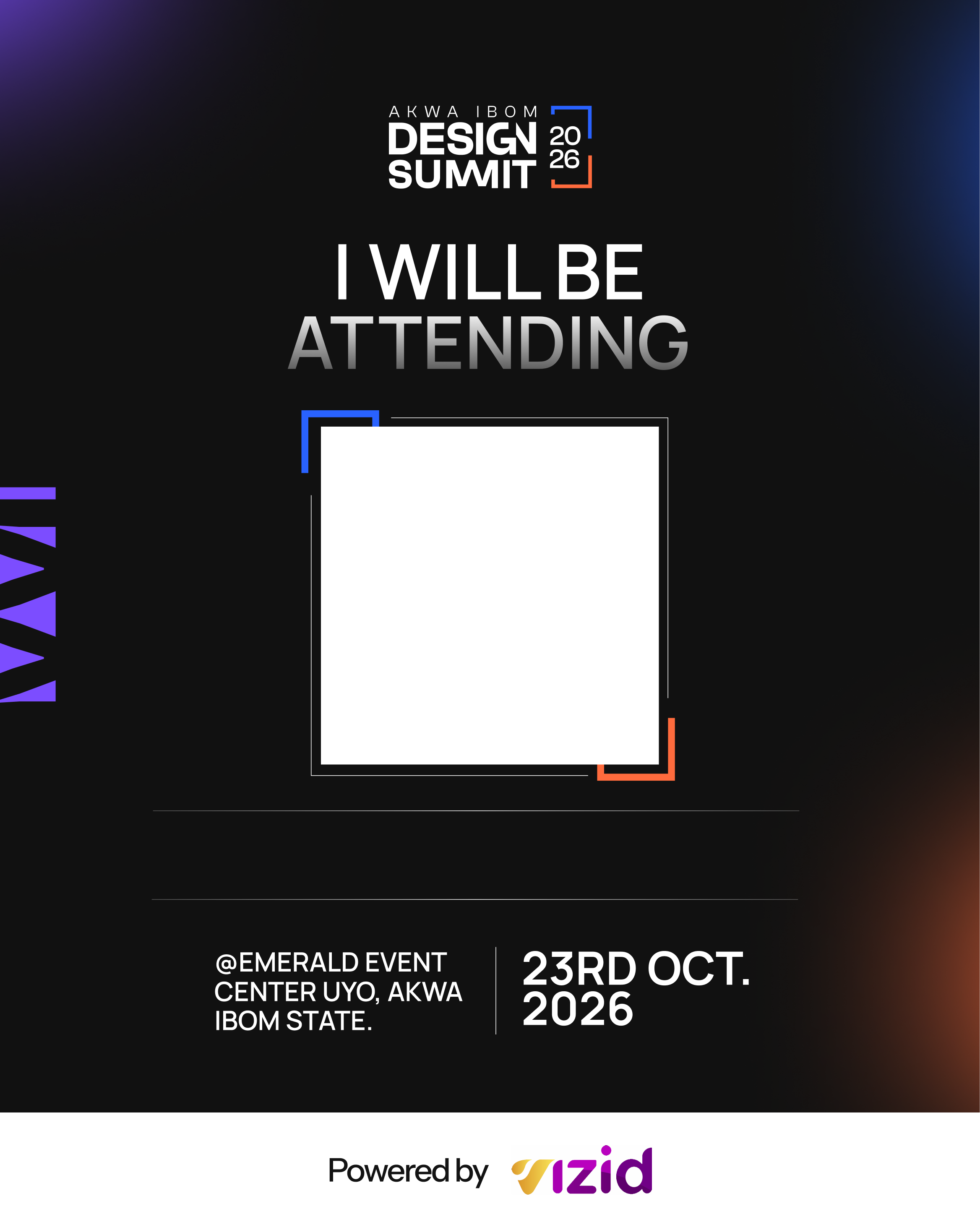 I Will Attend Badge